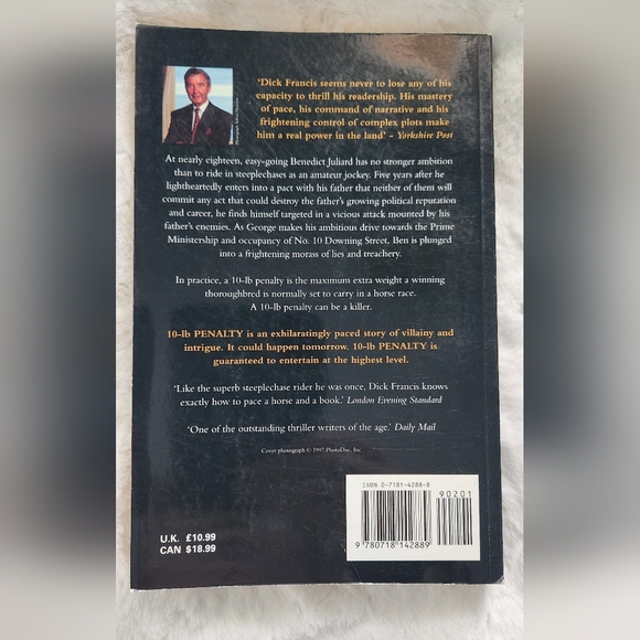 2/$20 - Dick Francis book 10 pound penalty - Picture 2 of 2